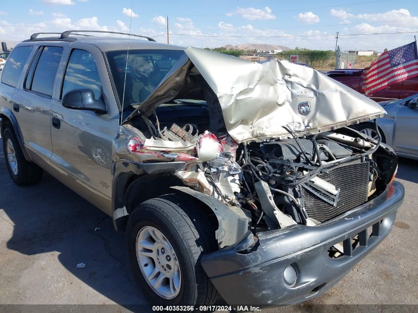 2002 Dodge Durango Sport VIN: 1B4HR38N22F192190 Lot: 40353256