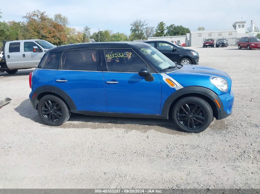 2012 Mini Cooper Countryman VIN: WMWZB3C52CWM03423 Lot: 40353257