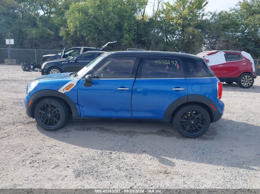 2012 Mini Cooper Countryman VIN: WMWZB3C52CWM03423 Lot: 40353257