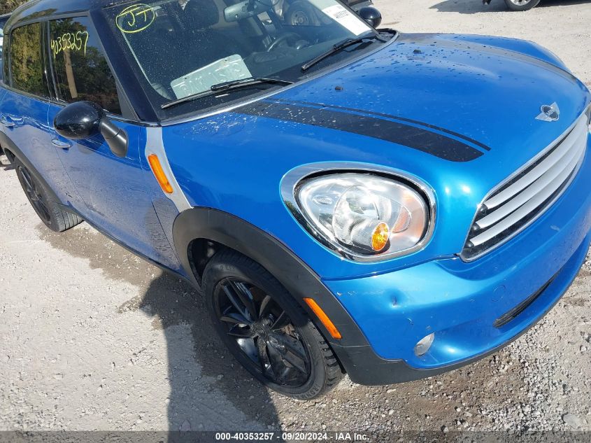 2012 Mini Cooper Countryman VIN: WMWZB3C52CWM03423 Lot: 40353257