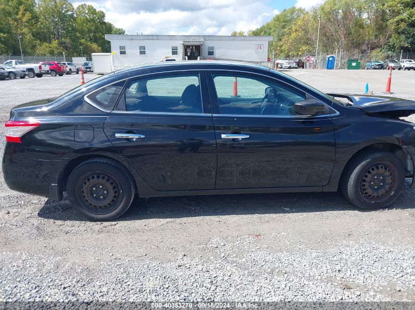 2014 Nissan Sentra Sv VIN: 3N1AB7AP5EL695026 Lot: 40353270