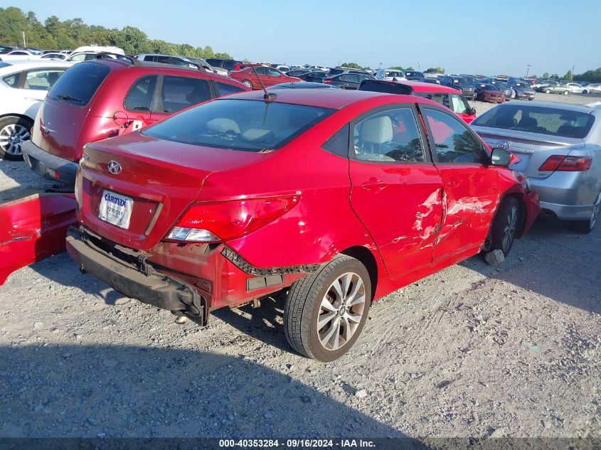 2017 Hyundai Accent Se VIN: KMHCT4AE2HU326677 Lot: 40353284