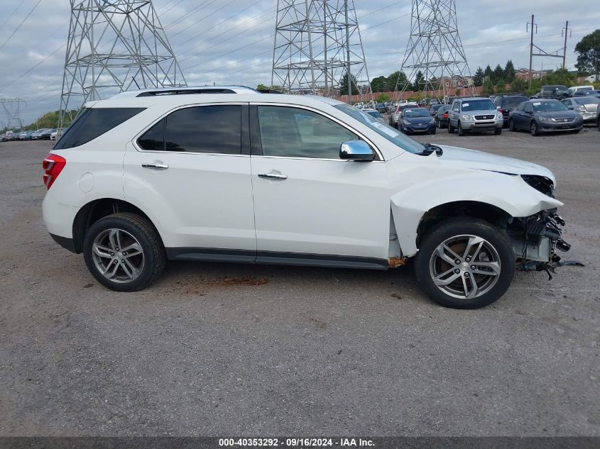 2016 Chevrolet Equinox Ltz VIN: 2GNFLGEK1G6346278 Lot: 40353292