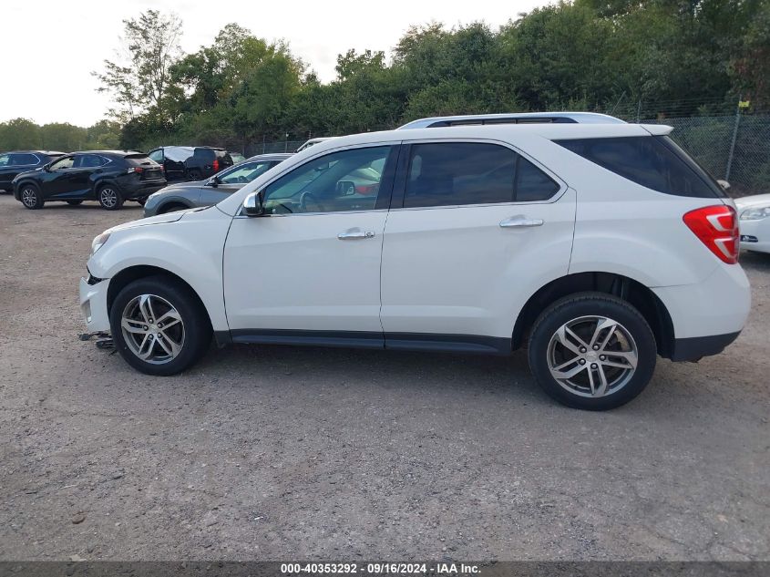 2016 Chevrolet Equinox Ltz VIN: 2GNFLGEK1G6346278 Lot: 40353292