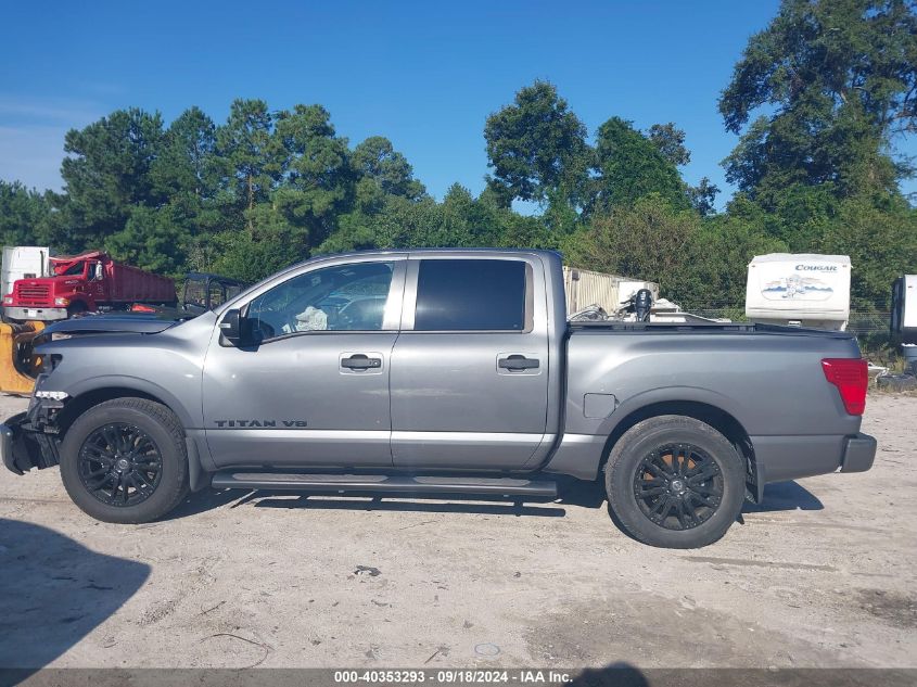 2018 Nissan Titan Sv/Sl/Platinum Reserve VIN: 1N6AA1E66JN518443 Lot: 40353293