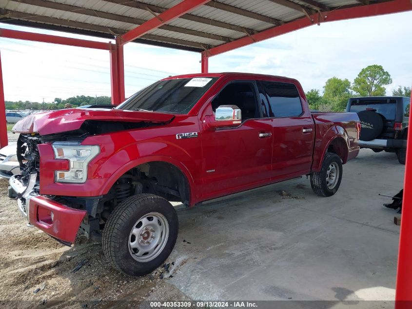 2015 Ford F-150 Platinum VIN: 1FTEW1EG3FFB24057 Lot: 40353309