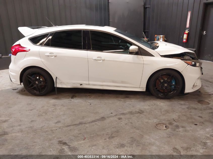 2017 Ford Focus Rs VIN: WF0DP3TH1H4122366 Lot: 40353314