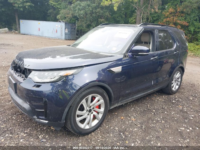 VIN SALRR2RVXJA070987 2018 Land Rover Discovery, Hse no.2