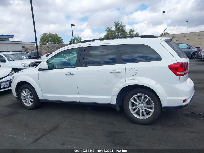 2016 Dodge Journey Sxt VIN: 3C4PDCBGXGT218541 Lot: 40353349