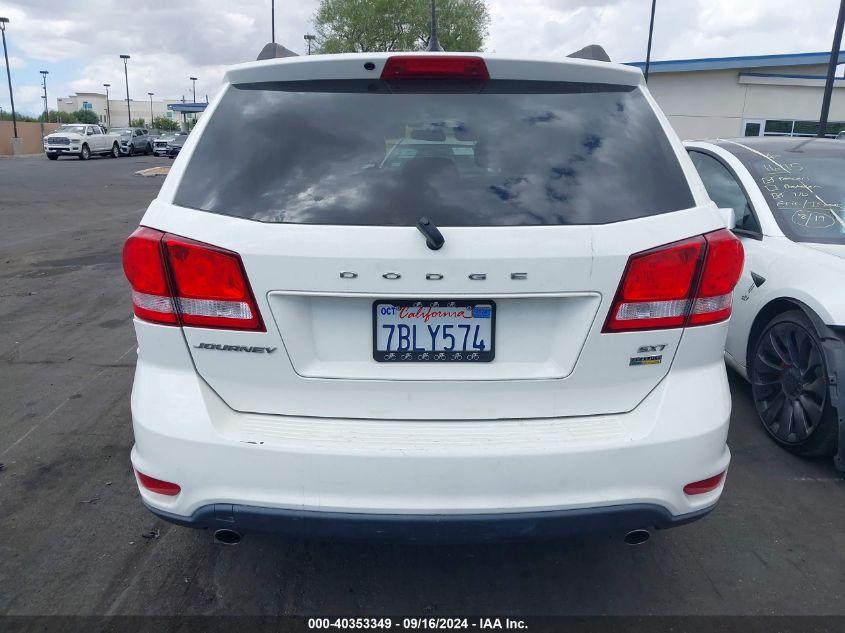 2016 Dodge Journey Sxt VIN: 3C4PDCBGXGT218541 Lot: 40353349