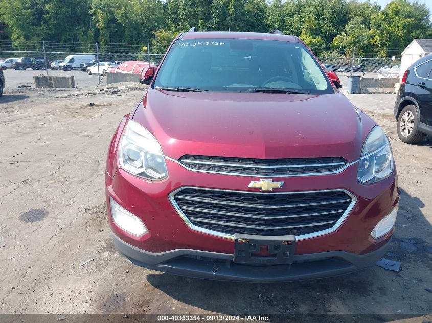 2016 Chevrolet Equinox Lt VIN: 2GNFLFEK7G6304224 Lot: 40353354