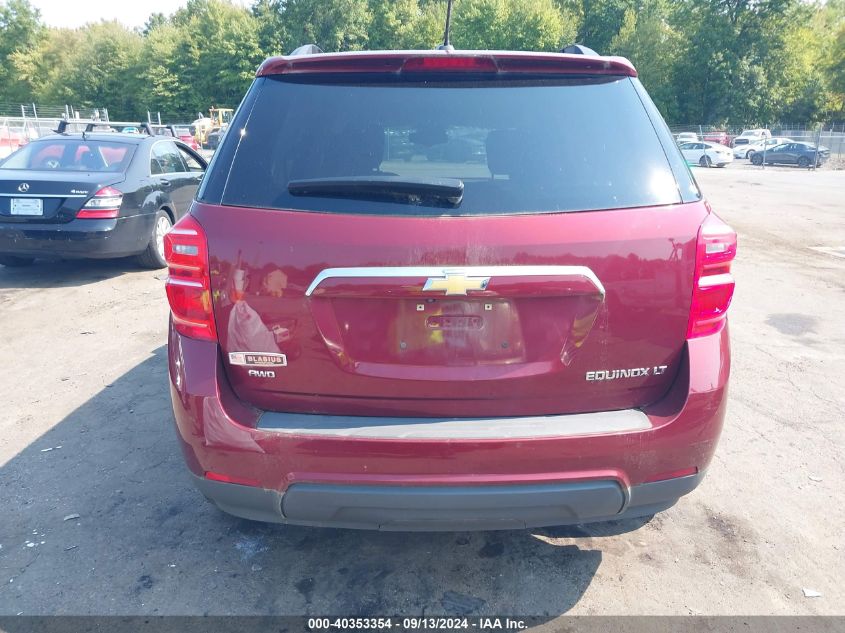 2016 Chevrolet Equinox Lt VIN: 2GNFLFEK7G6304224 Lot: 40353354