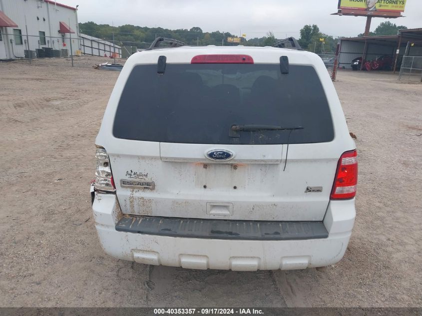 1FMCU0DG7AKD12262 2010 Ford Escape Xlt