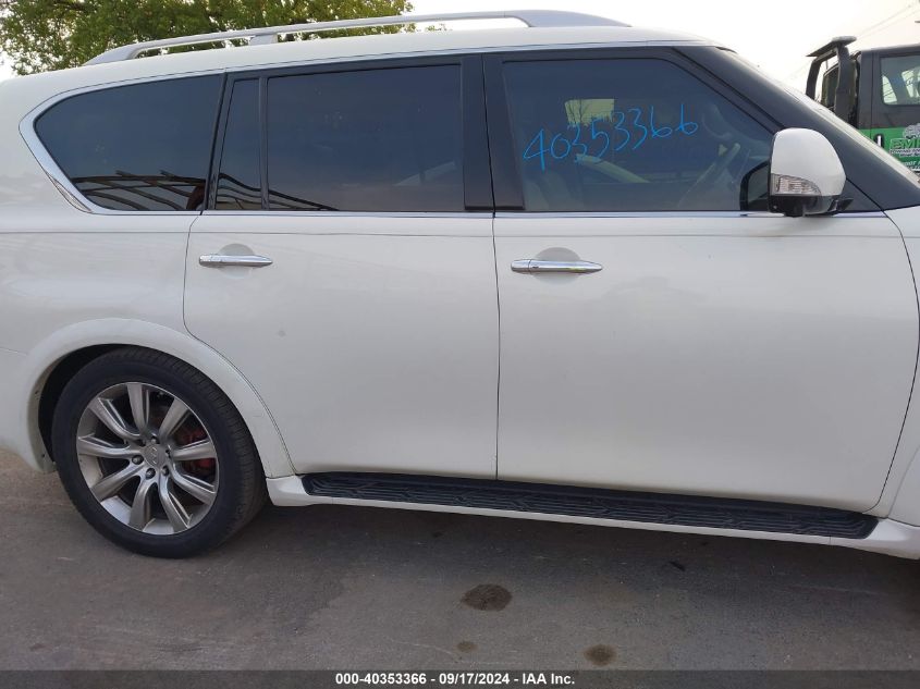 2013 Infiniti Qx56 VIN: JN8AZ2NE8D9041458 Lot: 40353366