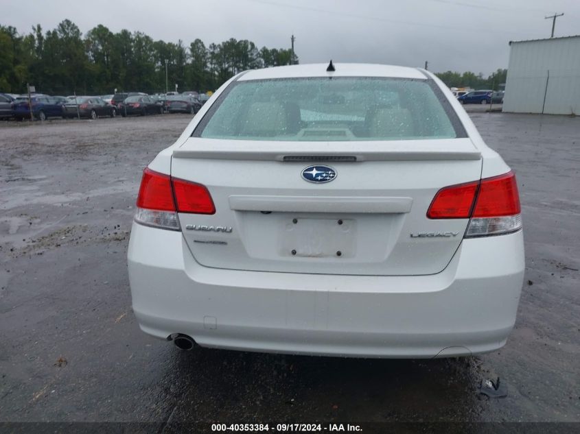 2012 Subaru Legacy 2.5I Limited VIN: 4S3BMCL64C3035366 Lot: 40353384