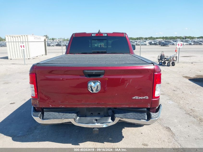 2019 Ram 1500 Tradesman Quad Cab 4X4 6'4 Box VIN: 1C6SRFCT6KN601739 Lot: 40353419