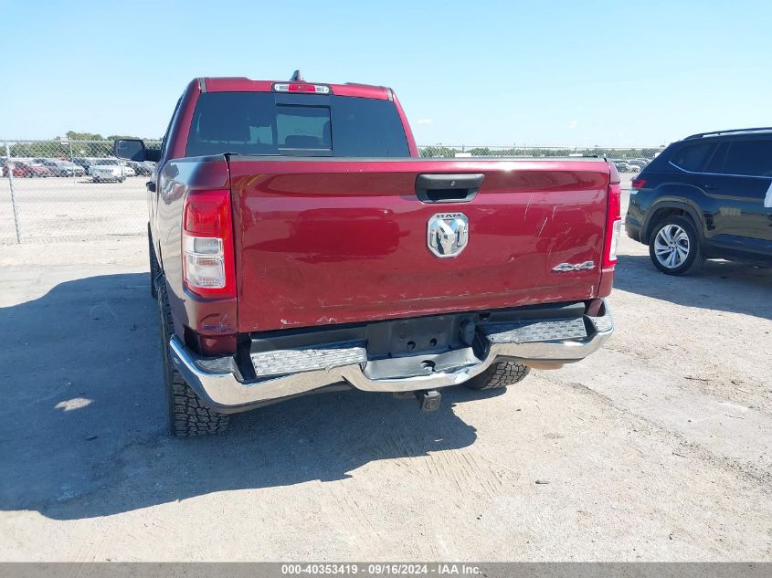 2019 Ram 1500 Tradesman Quad Cab 4X4 6'4 Box VIN: 1C6SRFCT6KN601739 Lot: 40353419