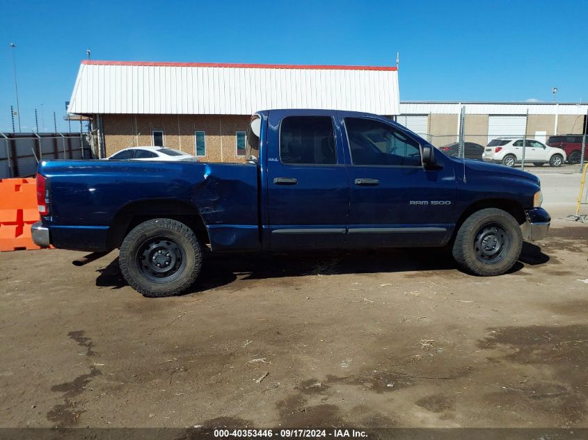 2002 Dodge Ram 1500 St VIN: 3D7HA18Z32G159088 Lot: 40353446