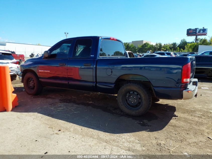 2002 Dodge Ram 1500 St VIN: 3D7HA18Z32G159088 Lot: 40353446