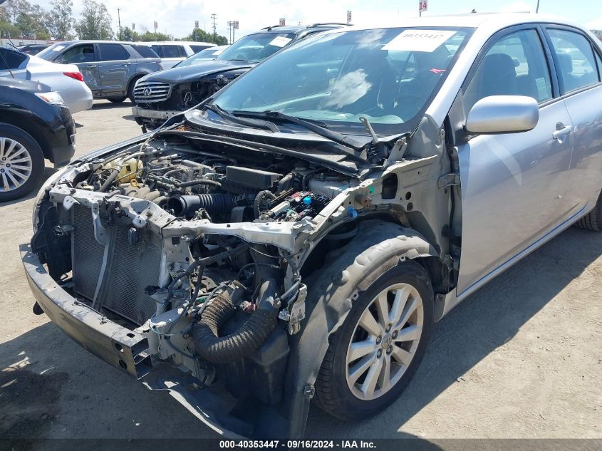 2010 Toyota Corolla S/Le/Xle VIN: 1NXBU4EE0AZ254483 Lot: 40353447