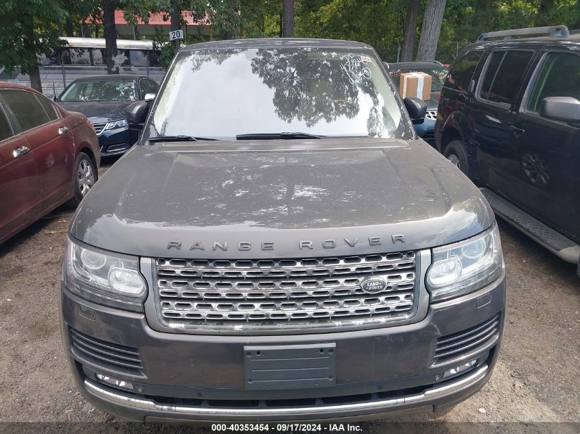 2013 Land Rover Range Rover Hse VIN: SALGS2DF7DA115481 Lot: 40353454