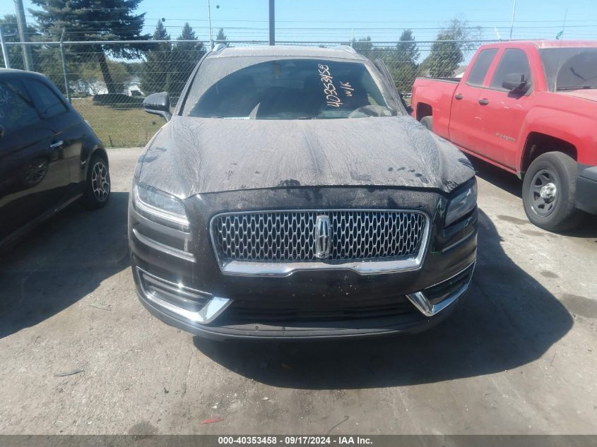 2020 Lincoln Nautilus Reserve VIN: 2LMPJ8K9XLBL25764 Lot: 40353458