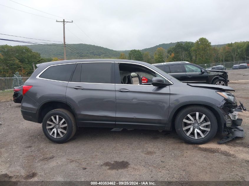 2019 Honda Pilot Ex VIN: 5FNYF6H3XKB045938 Lot: 40353462