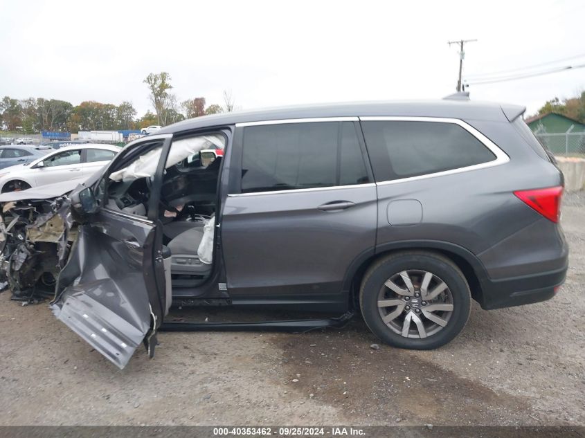 2019 Honda Pilot Ex VIN: 5FNYF6H3XKB045938 Lot: 40353462