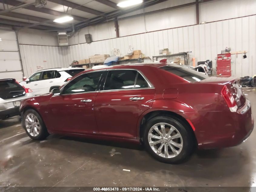 2017 Chrysler 300C Awd VIN: 2C3CCAKGXHH565601 Lot: 40353478