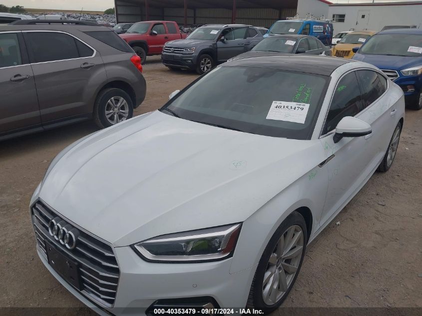 2018 Audi A5 2.0T Premium VIN: WAUBNCF56JA046245 Lot: 40353479