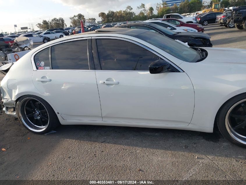 2011 Infiniti G37 Sport Appearance Edition VIN: JN1CV6AP6BM505732 Lot: 40353481