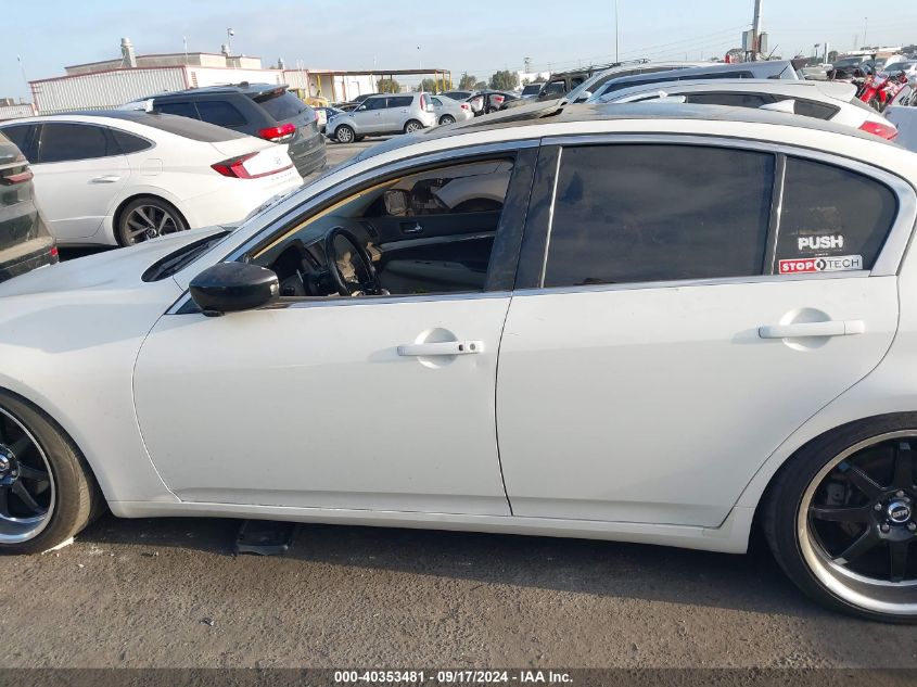 2011 Infiniti G37 Sport Appearance Edition VIN: JN1CV6AP6BM505732 Lot: 40353481