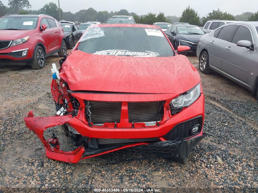 2018 Honda Civic Si VIN: 2HGFC3A55JH758251 Lot: 40353486