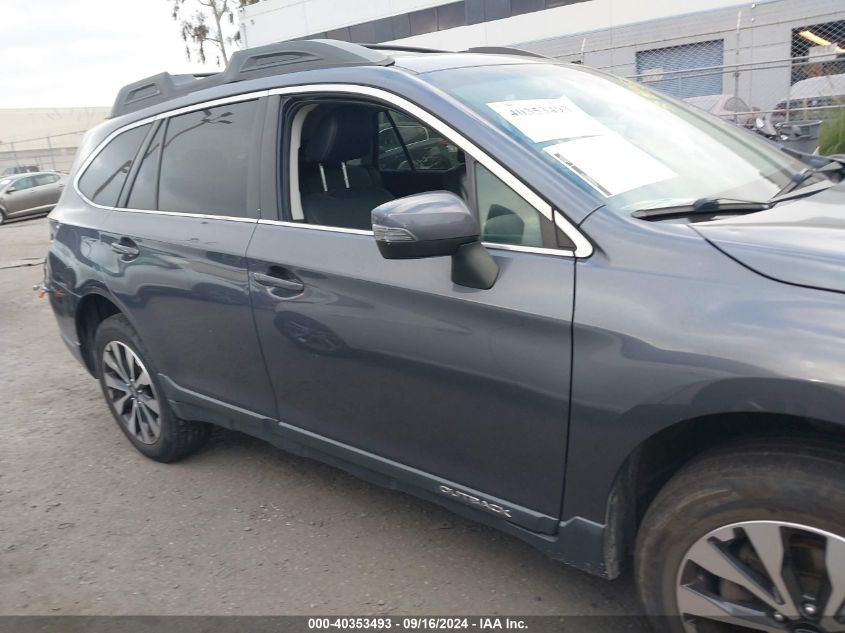 2016 Subaru Outback 2.5I Limited VIN: 4S4BSANC3G3321479 Lot: 40353493