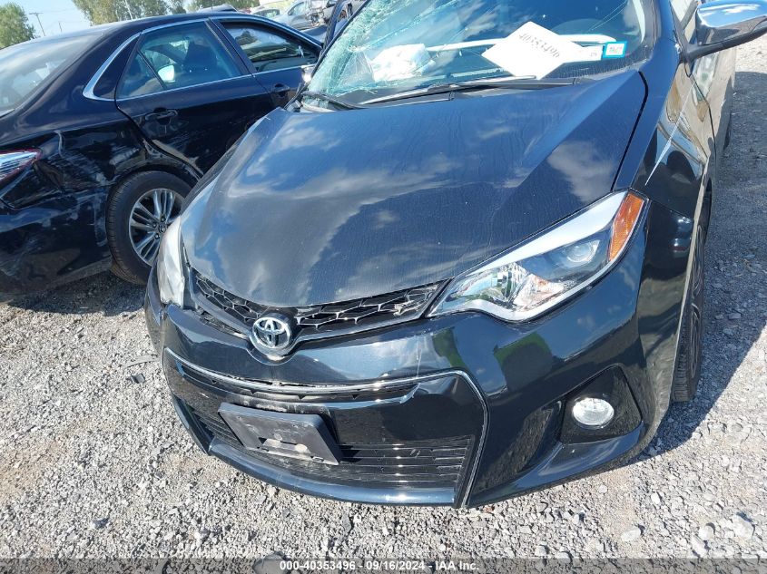 2015 Toyota Corolla S Plus VIN: 2T1BURHE7FC358714 Lot: 40353496