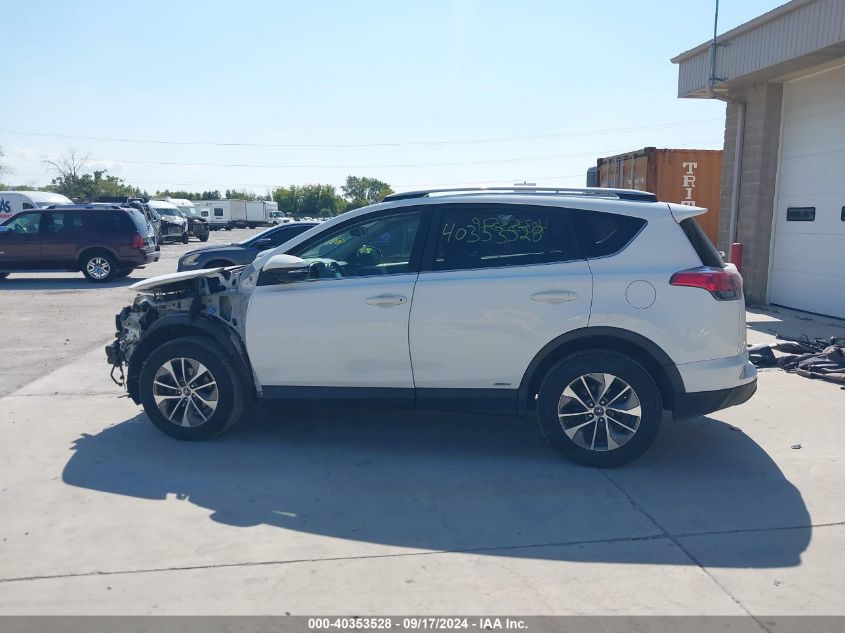 2017 Toyota Rav4 Hybrid Xle VIN: JTMRJREV2HD098918 Lot: 40353528