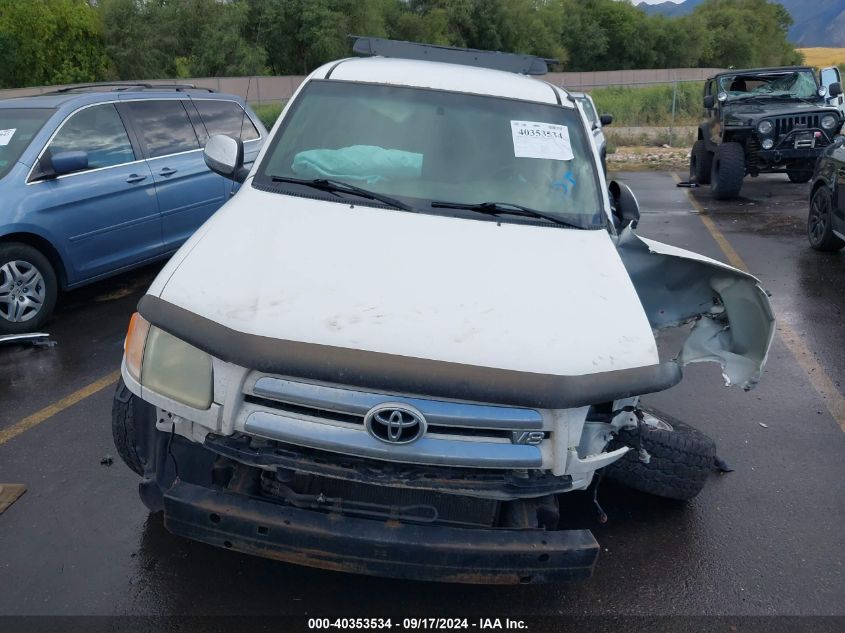 2003 Toyota Tundra Sr5 V8 VIN: 5TBBT441X3S405139 Lot: 40353534