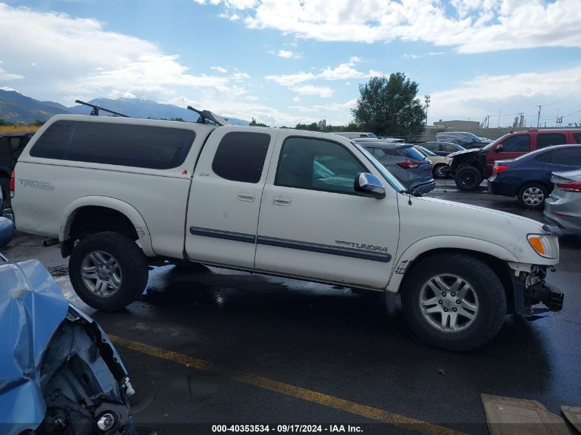 2003 Toyota Tundra Sr5 V8 VIN: 5TBBT441X3S405139 Lot: 40353534