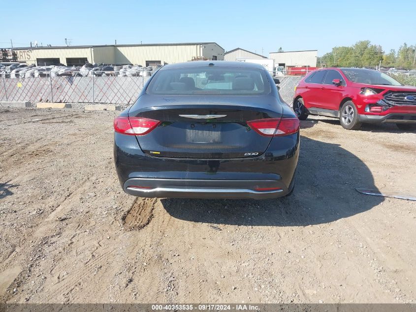 2016 Chrysler 200 Limited VIN: 1C3CCCAB8GN164491 Lot: 40353535