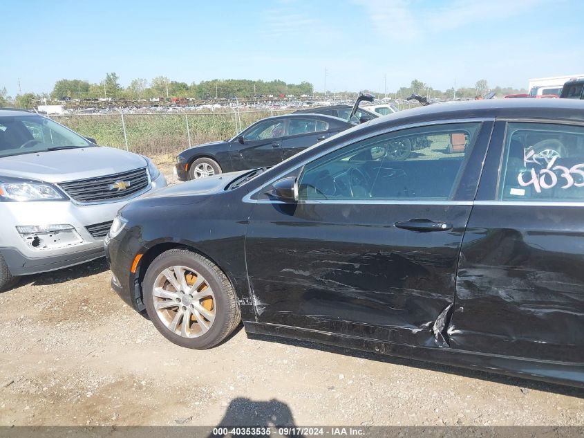 2016 Chrysler 200 Limited VIN: 1C3CCCAB8GN164491 Lot: 40353535