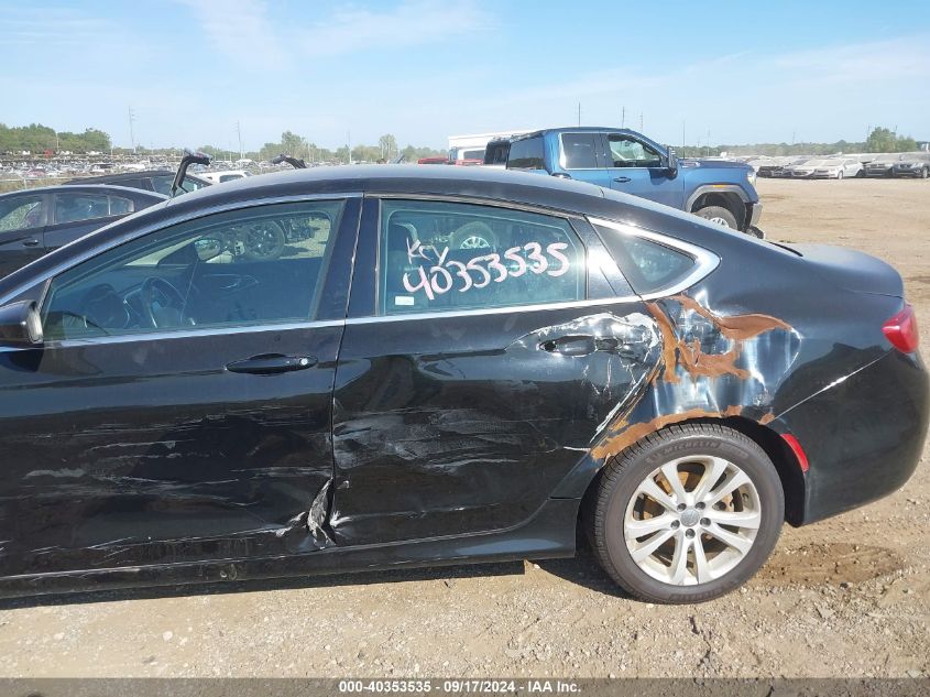 2016 Chrysler 200 Limited VIN: 1C3CCCAB8GN164491 Lot: 40353535