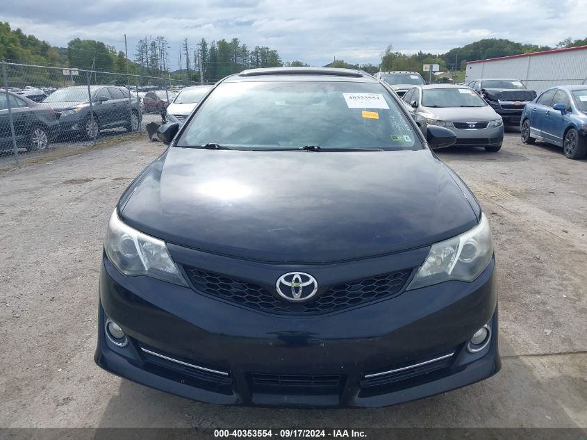 2012 Toyota Camry Se VIN: 4T1BF1FK9CU108468 Lot: 40353554