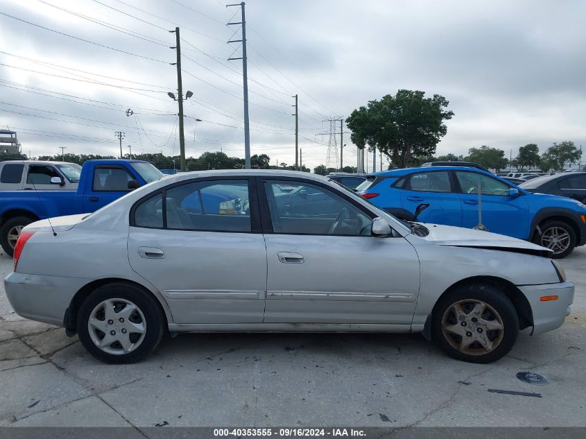 2005 Hyundai Elantra Gls/Gt VIN: KMHDN46DX5U990493 Lot: 40353555