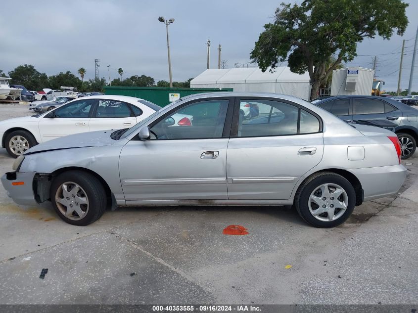 2005 Hyundai Elantra Gls/Gt VIN: KMHDN46DX5U990493 Lot: 40353555