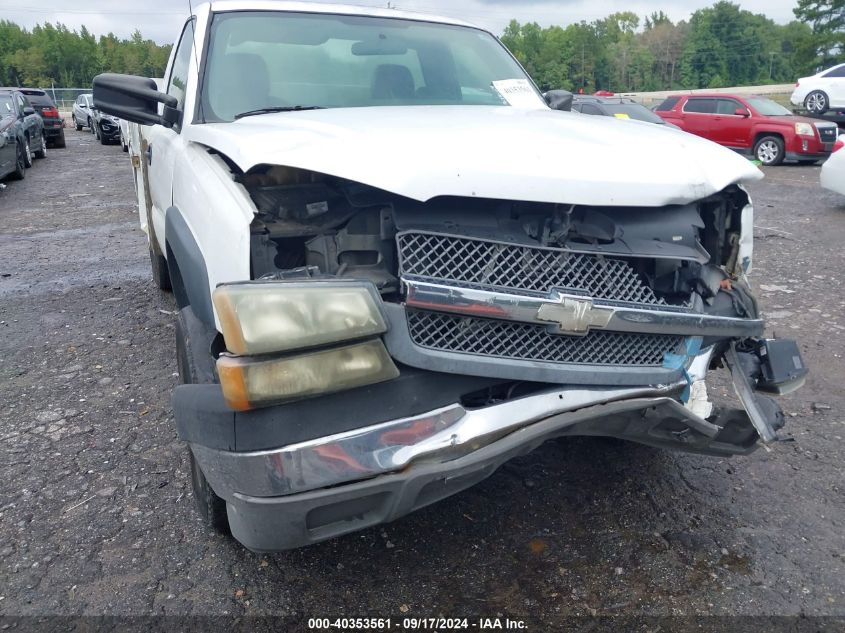 2004 Chevrolet Silverado 2500Hd Ls/Work Truck VIN: 1GBHC24U44E356841 Lot: 40353561