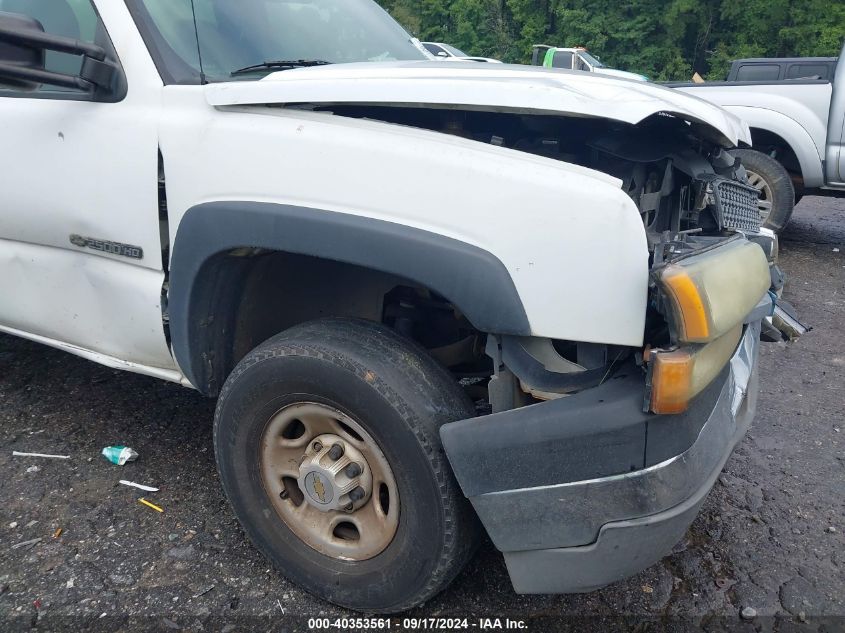 2004 Chevrolet Silverado 2500Hd Ls/Work Truck VIN: 1GBHC24U44E356841 Lot: 40353561