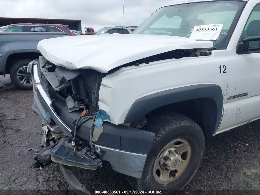 2004 Chevrolet Silverado 2500Hd Ls/Work Truck VIN: 1GBHC24U44E356841 Lot: 40353561