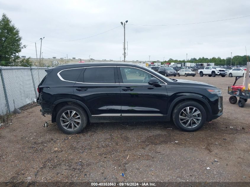 2019 Hyundai Santa Fe Sel Plus VIN: 5NMS33AD5KH009802 Lot: 40353563