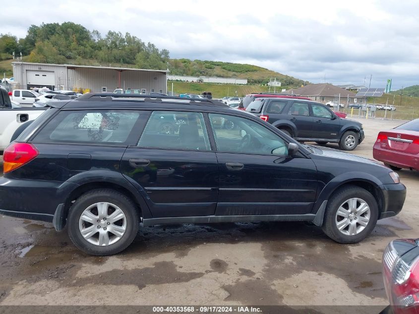 2005 Subaru Outback 2.5I VIN: 4S4BP61C857314974 Lot: 40353568