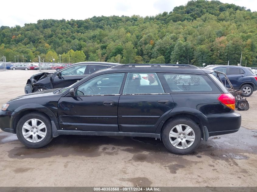 2005 Subaru Outback 2.5I VIN: 4S4BP61C857314974 Lot: 40353568